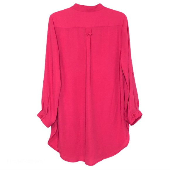 41 Hawthorn Stitchfix Pink Button Down Blouse size Small - Picture 4 of 7